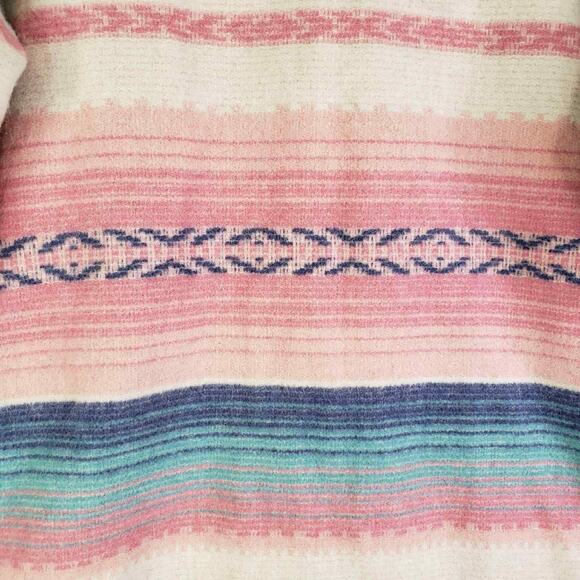 Vintage Woolrich Blanket Coat Southwest Aztec Wool Jacket Women’s Size Medium M - Picture 5 of 11